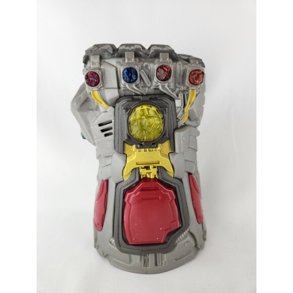 Hasbro Marvel Avengers Electronic Thanos Infinity Stones Gauntlet Glove Light Up - Picture 1 of 6